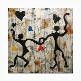 Love is All Around Canvas Print