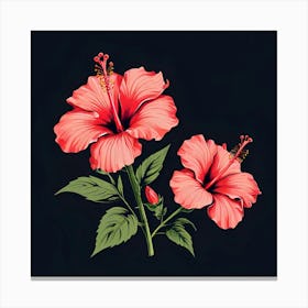 Hibiscus Flower 2 Canvas Print