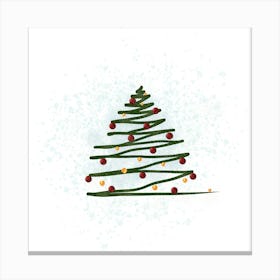 Christmas Tree Canvas Print