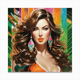 Sexy Girl 3 Canvas Print