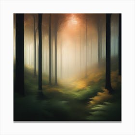 Mystical Forest Retreat 19 Canvas Print