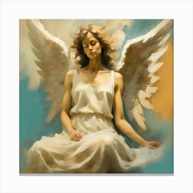 Angel Sleeping 1 Canvas Print