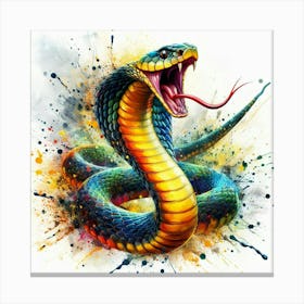 Cobra Painting 2 Canvas Print