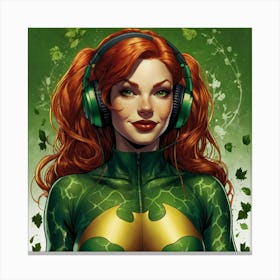 Batgirl 1 Canvas Print