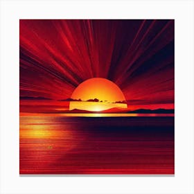 Sunset Painting, Sunset Painting, Sunset Painting, Sunset Painting, Sunset Canvas Print