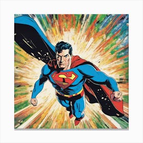 Superman 19 Canvas Print