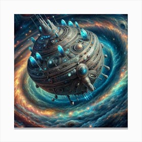 Spaceship 1 Canvas Print