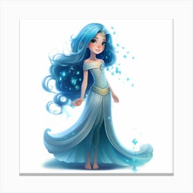 Blue Fairy Canvas Print