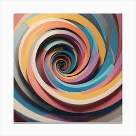 Abstract Spiral 1 Canvas Print