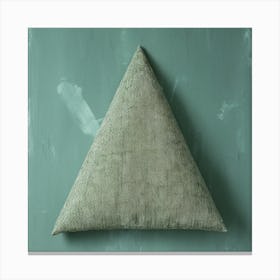Triangle Pillow Canvas Print
