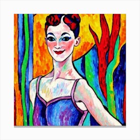 Ballerina Smile Canvas Print