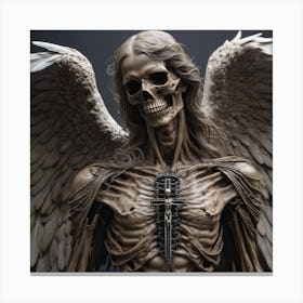 Angel Of Death Canvas Print
