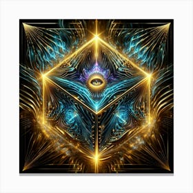 All Seeing Eye 3 Canvas Print