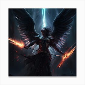 Angel Of Light Canvas Print