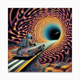 "Slow Ride" Vortex Collection [Risky Sigma] Canvas Print
