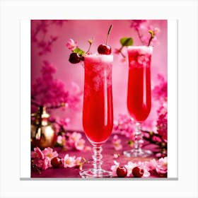 Cherry Blossom Sonata Canvas Print