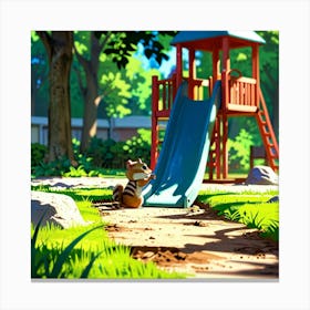 Child'S Playground Canvas Print