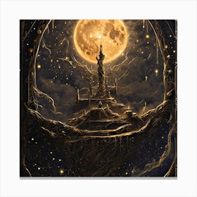Dream Of The Moon Canvas Print