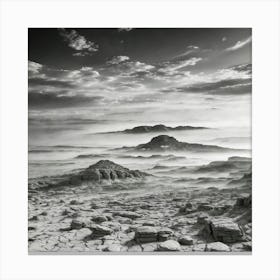 Desert Landscape Canvas Print