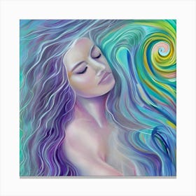 Ethereal Woman Canvas Print