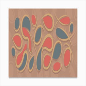 Abstract Swirls Canvas Print