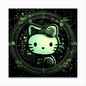 Hello Kitty Collection By Csaba Fikker 56 Canvas Print