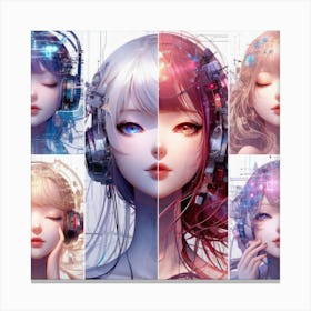 Anime Girl (6) Canvas Print