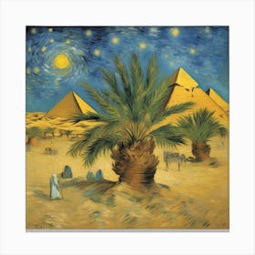 Egypt Art Vincent Van Gogh Canvas Print