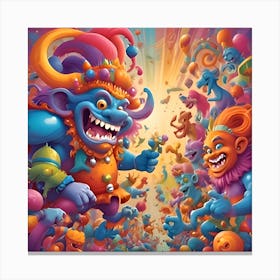 Everyone gotta be a troll online Canvas Print