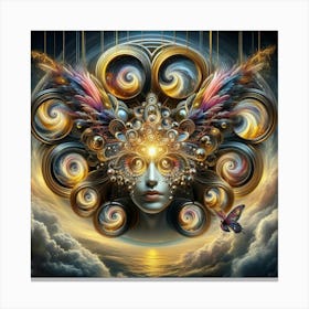 Shamanic 4 Canvas Print