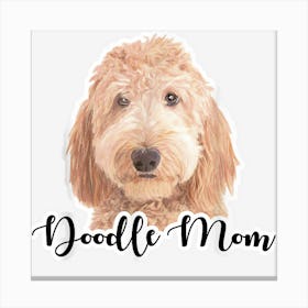 Doodle Mom Canvas Print