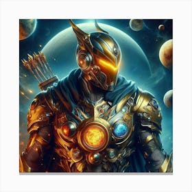 Hero Of The Galaxy Canvas Print