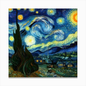 Starry Night 25 Canvas Print