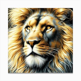 Wild Animal Illustration 198 Canvas Print