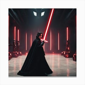 Star Wars The Force Awakens 30 Canvas Print