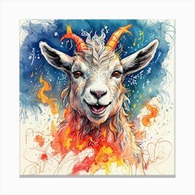 Goat! 24 Canvas Print