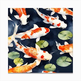 Colorful fish Canvas Print