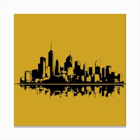 The City Canvas Print