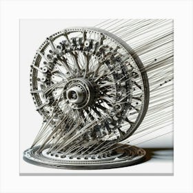 Kinetic Sculpture With Moving Parts (2) Canvas Print