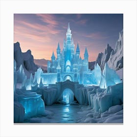 Ice Castle 1 Canvas Print