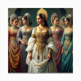 Turkish Women Canvas Print