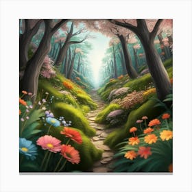 Fairytale Forest Canvas Print