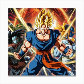 Dragon Ball Super 74 Canvas Print