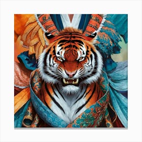 A Stunning Illustration Of A Fierce Tiger With A D S0tt I2vr869tpxpg S4og A4cdpyaftqkpzrfjiuxyzq Canvas Print