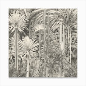 Tropical Jungle Canvas Print