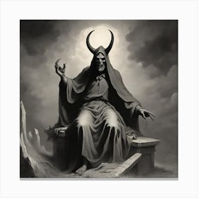 The Devil’s Generous Hand Canvas Print