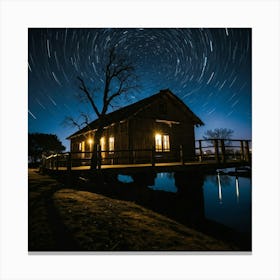 night house Canvas Print