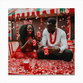 Nigerian Wedding 1 Canvas Print