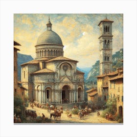 Santa Maria In Soli Canvas Print