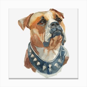 The American Bulldog Canvas Print